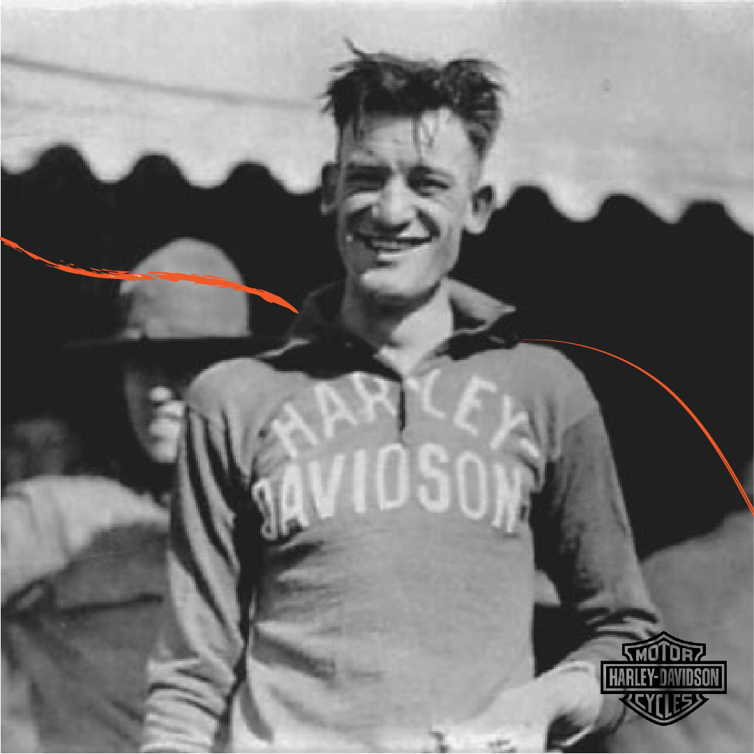 Leslie "Red" Parkhurst, Harley-Davidson