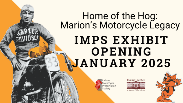 IMPS Exhibit Opening January 2025 at The History Center at the Marion Public Library